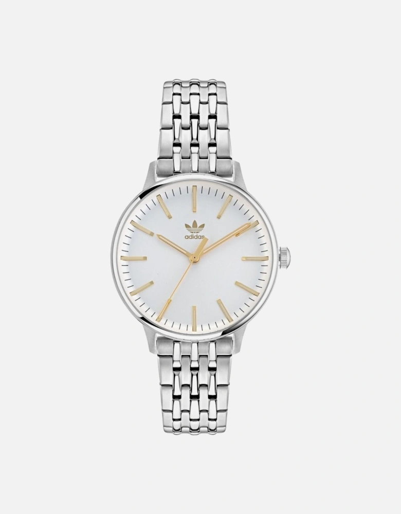 Quartz Stainless Steel Analog Watch Unisex - Gray Unisex Watches