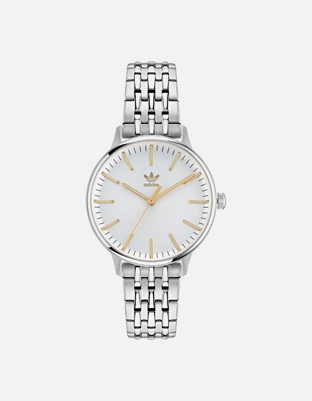 Quartz Stainless Steel Analog Watch Unisex - Gray Unisex Watches, 3 of 2