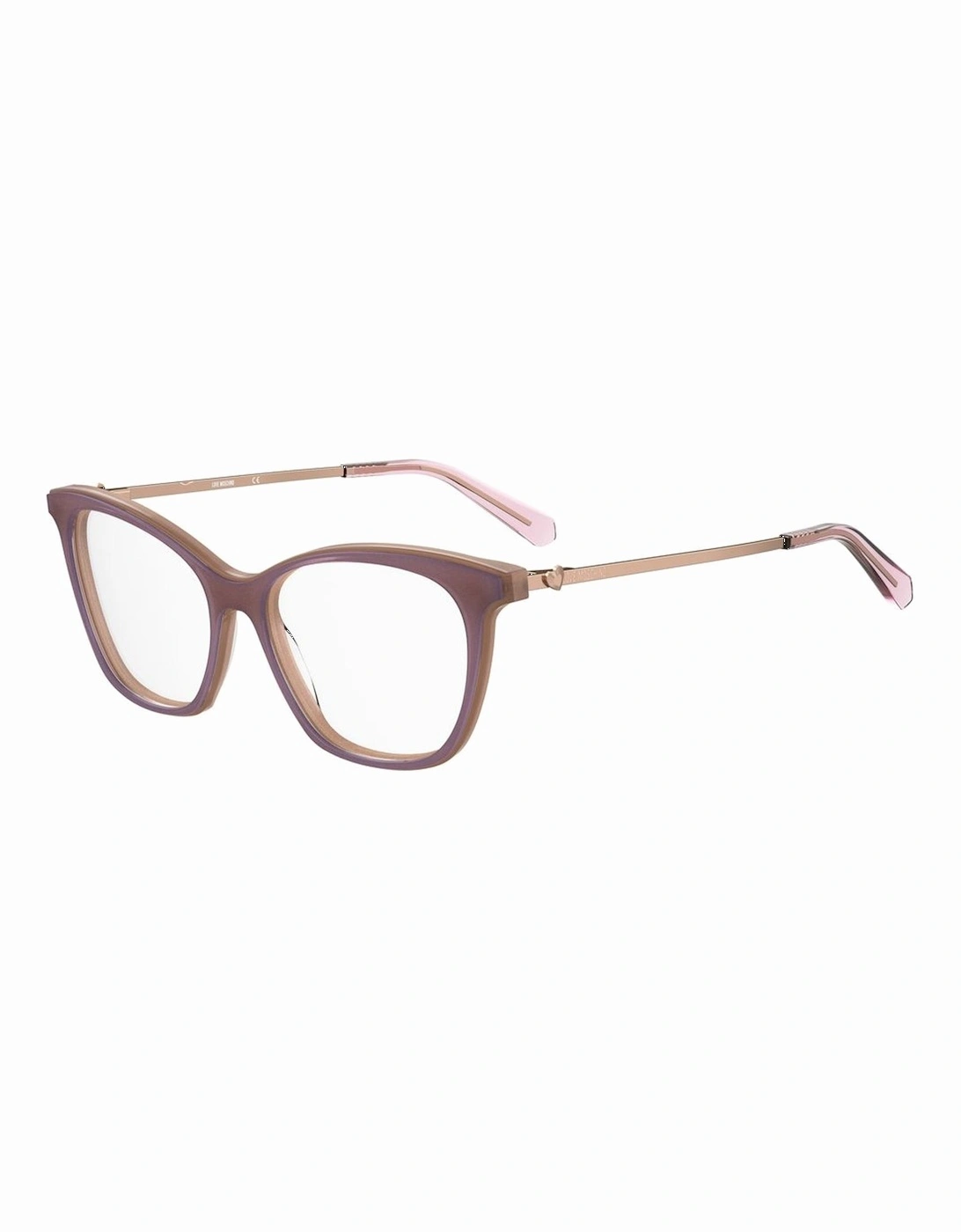 Acetate Fashion Glasses Women - Beige Frames, 2 of 1