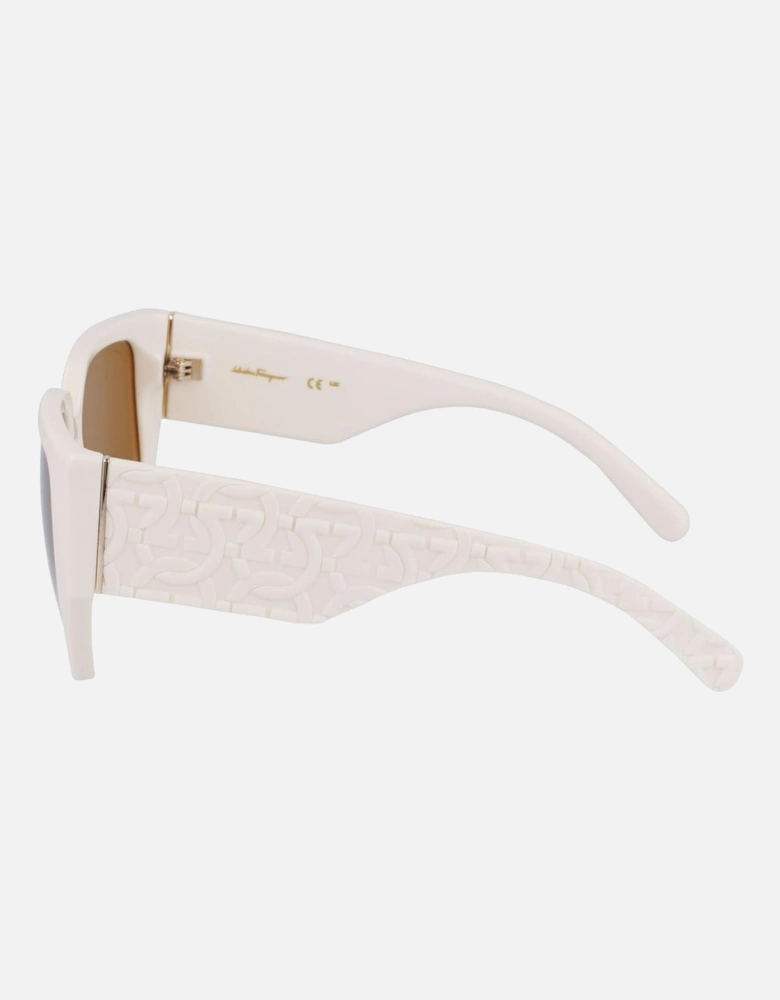 Bio Injected Sunglasses Category-2 Women - White