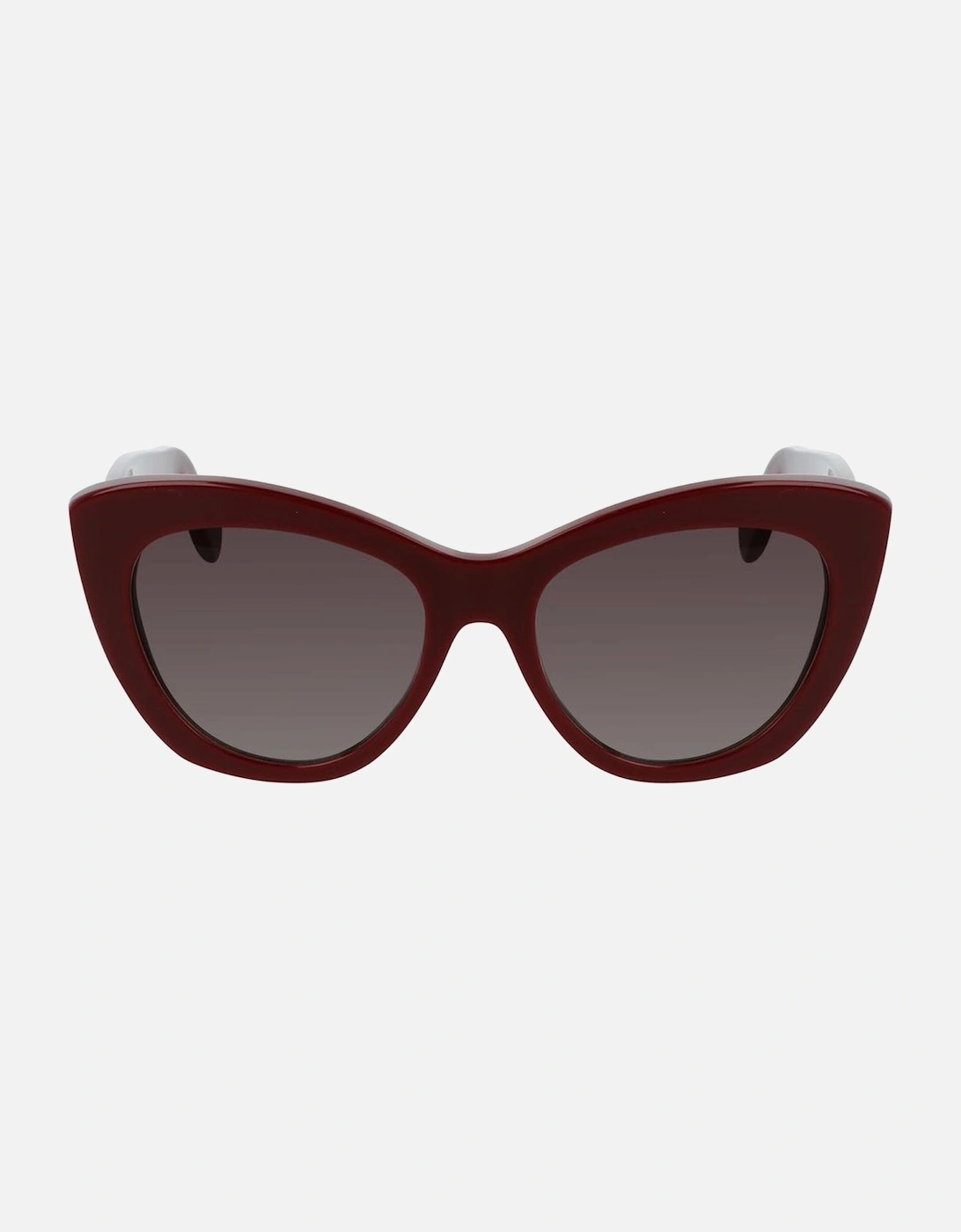 Acetate Degraded Brown UV Filter Sunglasses Women - Bordeaux
