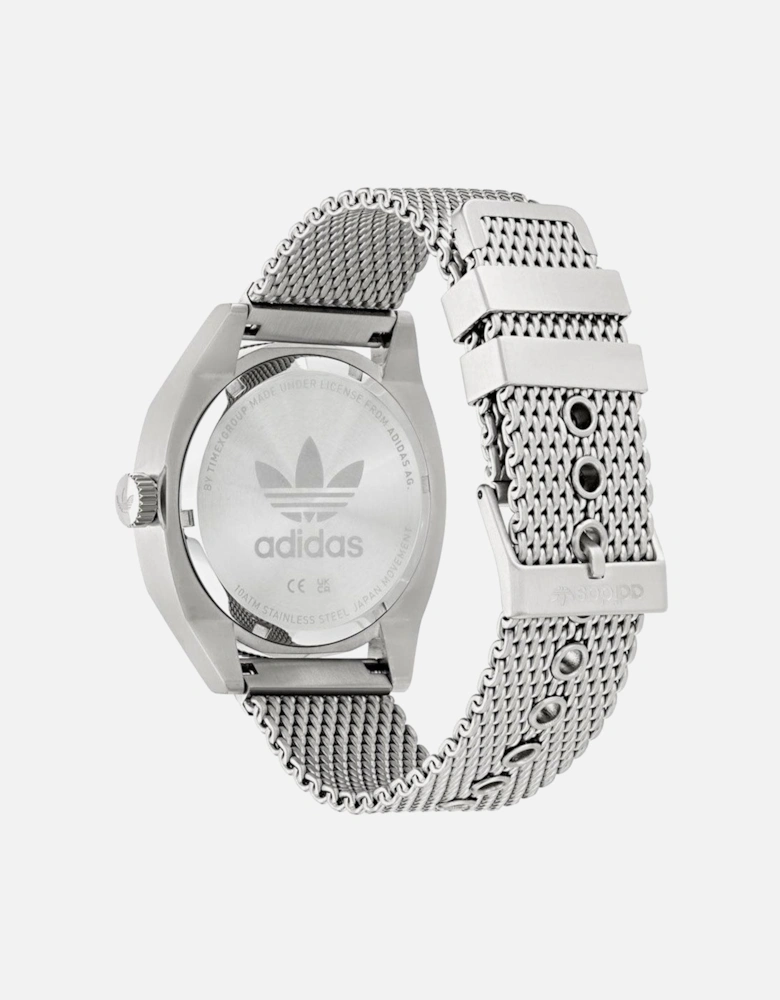 Stainless Steel Quartz Analog Watch Women - Gray Watches