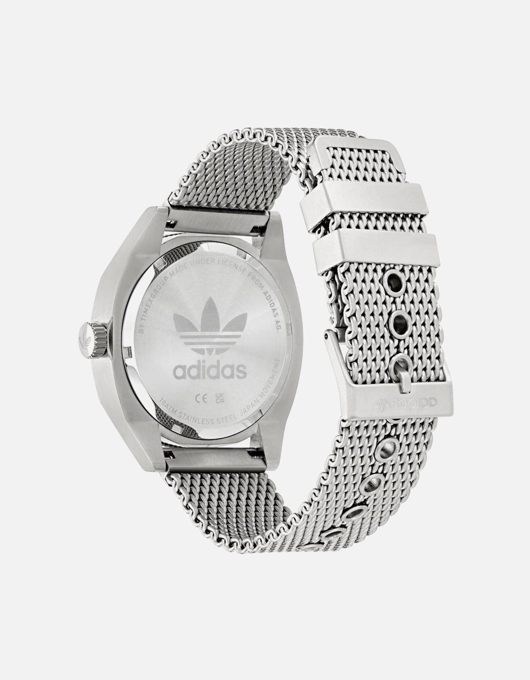 Stainless Steel Quartz Analog Watch Women - Gray Watches