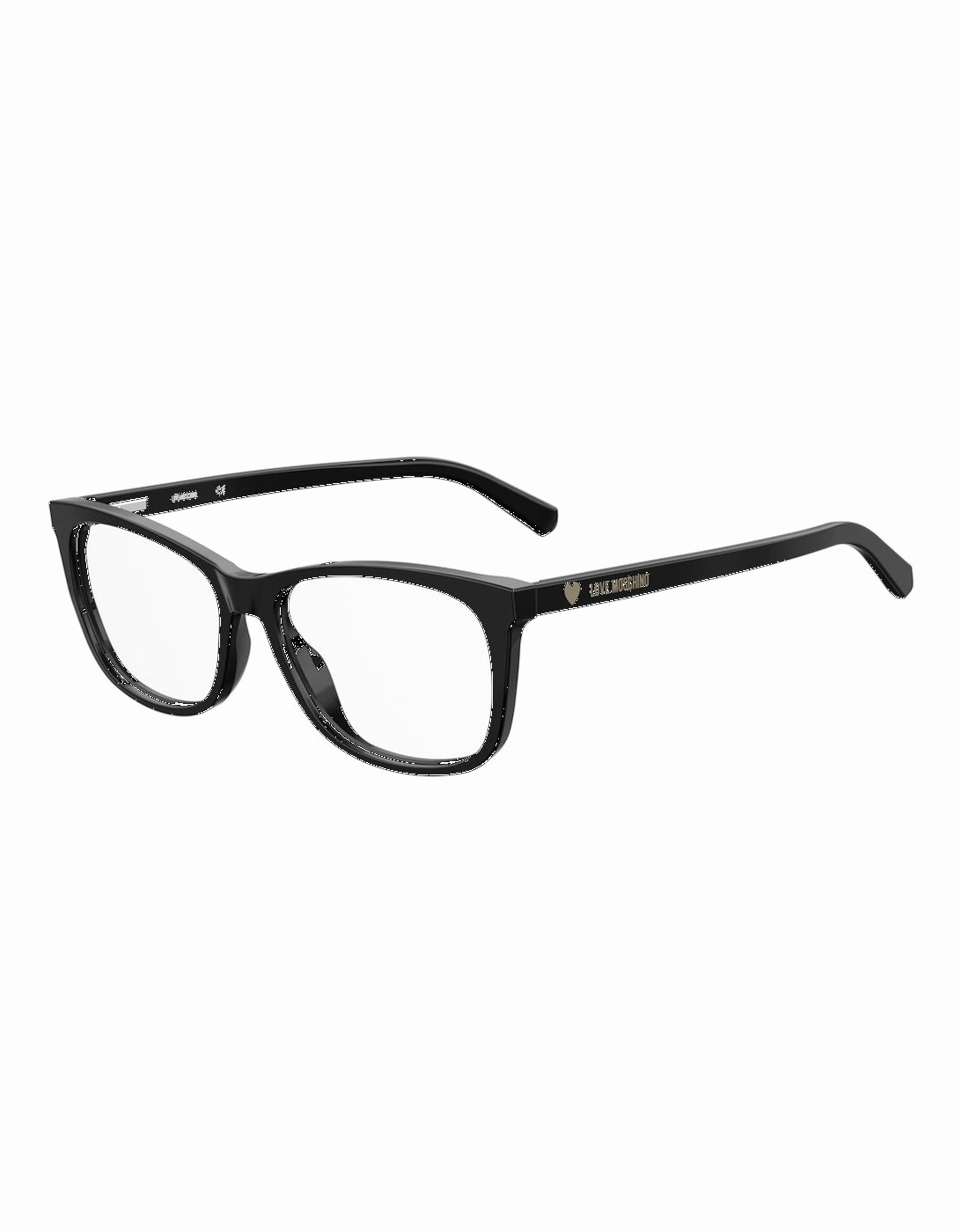 Acetate Rectangle Frame Glasses Women - Black, 2 of 1