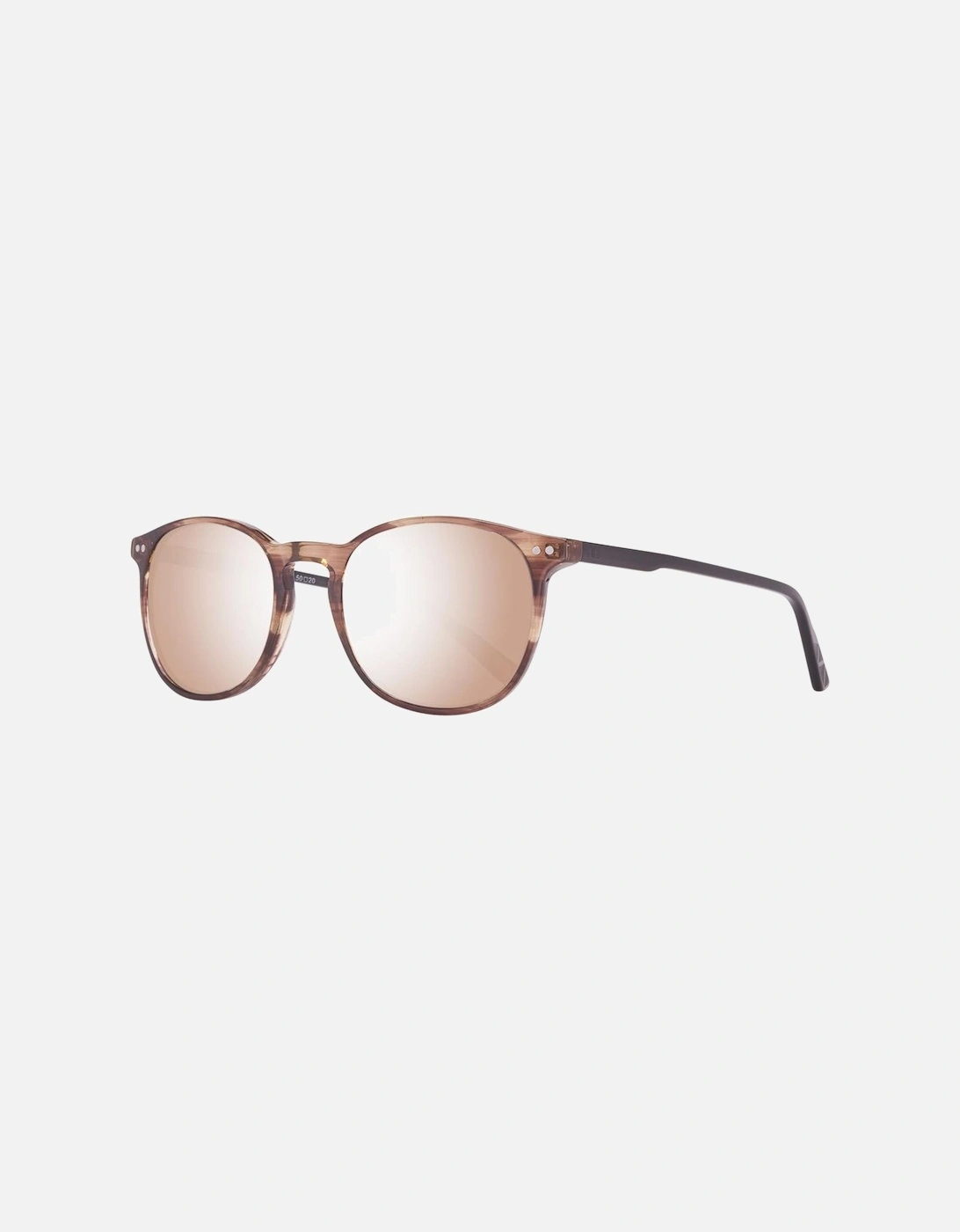 Plastic Frame Sunglasses Unisex - Brown, 4 of 3