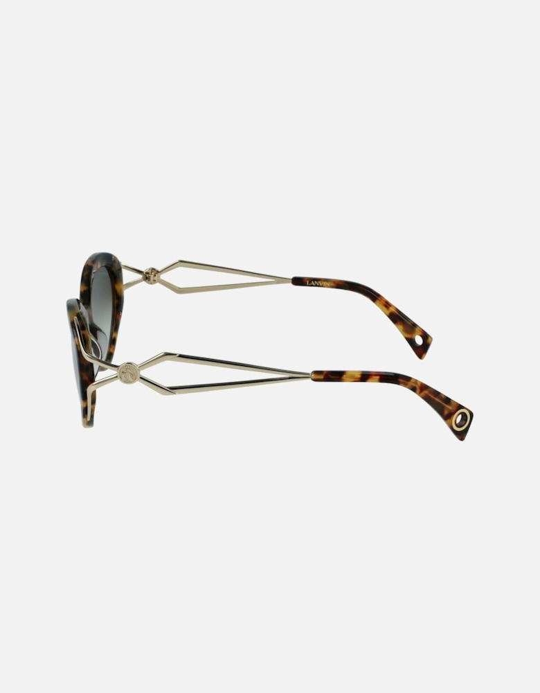 Acetate Cat-Eye Sunglasses Women - Brown