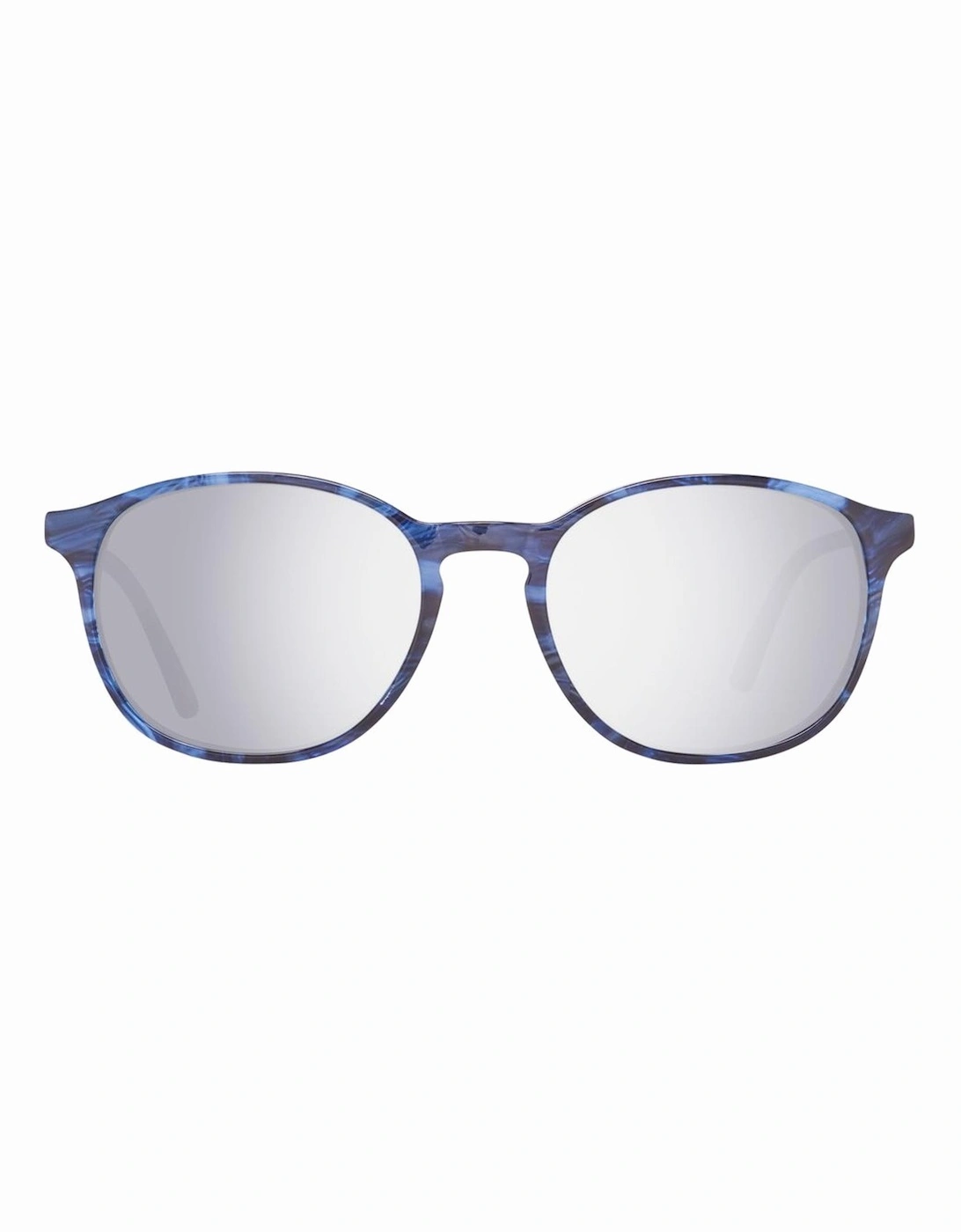 Plastic Sunglasses with Multi Blue Lens Unisex