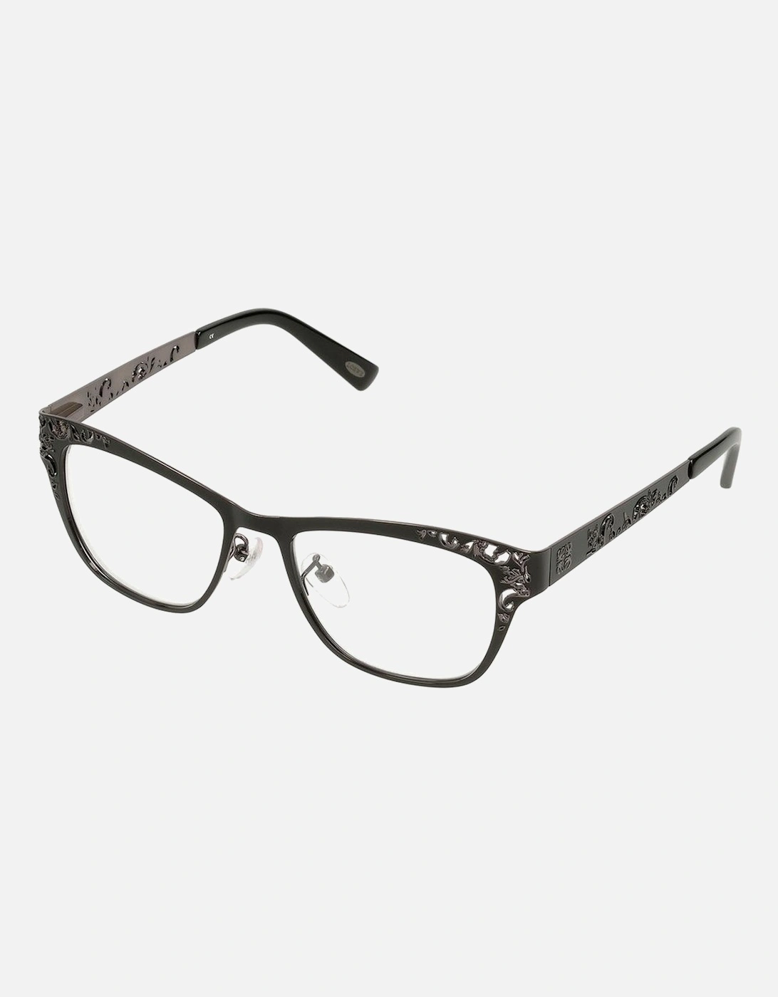 Metal Case Black Dial Watch Women Frames, 2 of 1