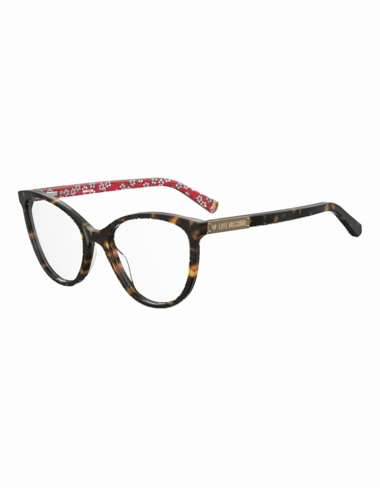 Acetate Love Heart Glasses Women - Bicolor Frames