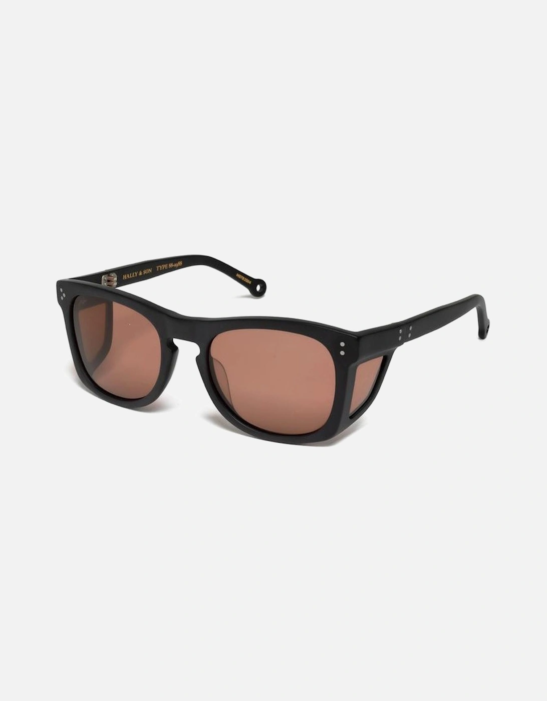 Acetate Bracelet Watch with Burgundy Glass Unisex - Black Sunglasses, 2 of 1