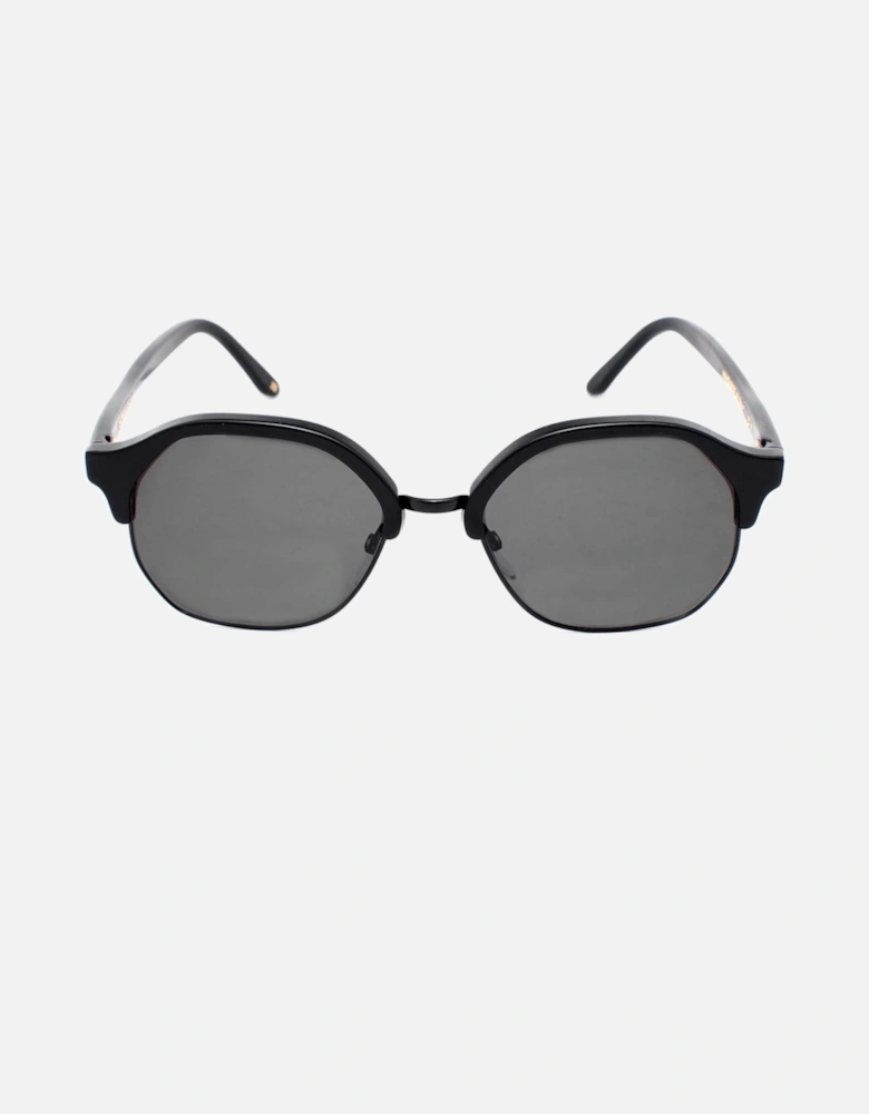 Handmade Acetate Bracelet Watch with Carl Zeiss Crystal Unisex - Black