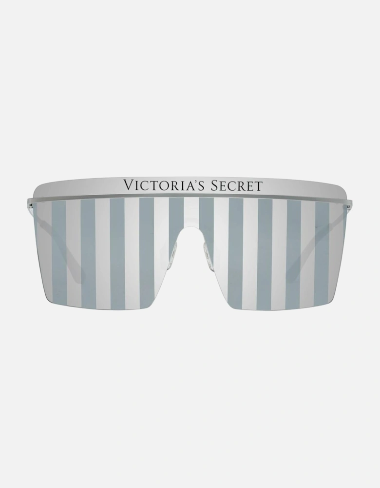Metal Bracelet Mono Lens Watch Women - Silver Sunglasses