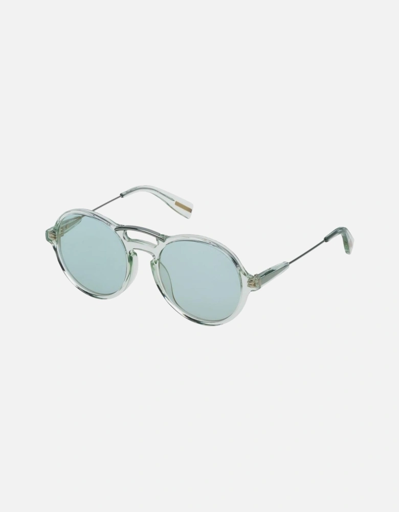 Acetate Bracelet Watch with Green Dial Women Sunglasses