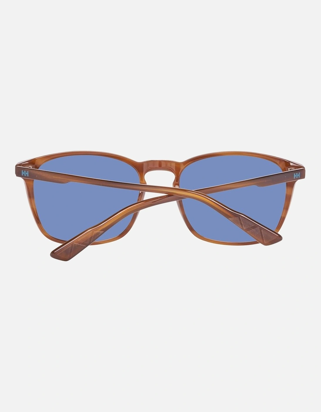 Plastic Sunglasses with Bordeaux Leather Keychain Unisex - Brown