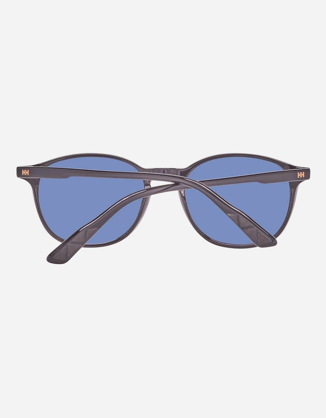 Plastic Sunglasses with Black Leather Details Unisex