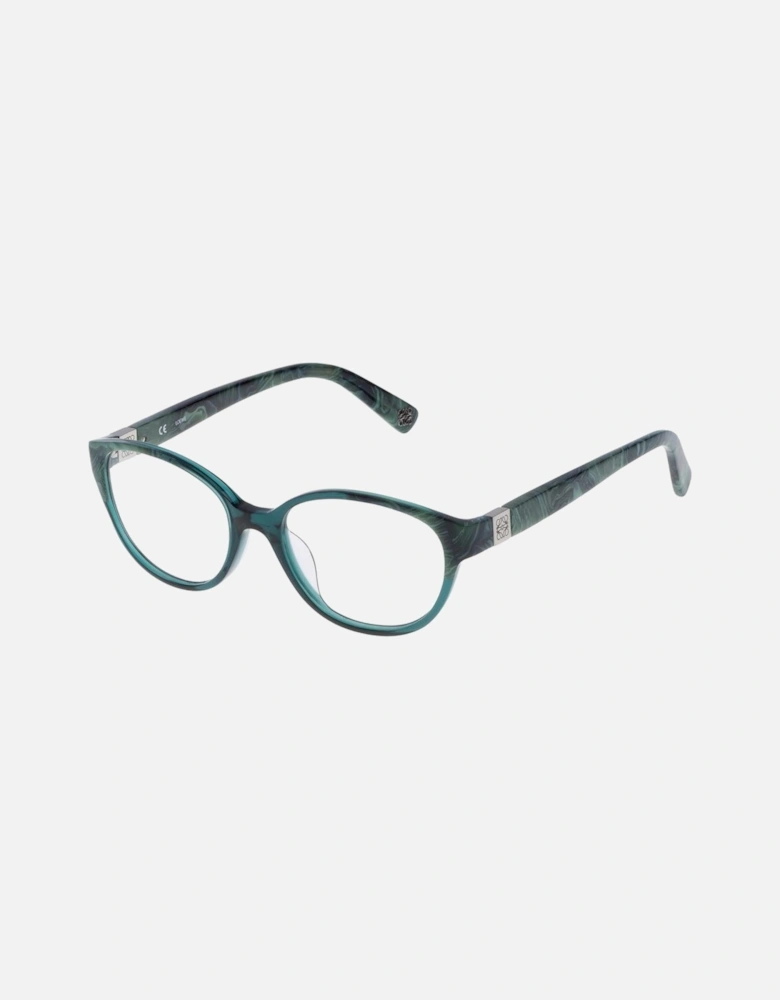 Acetate Bracelet Watch with Green Dial Women Frames