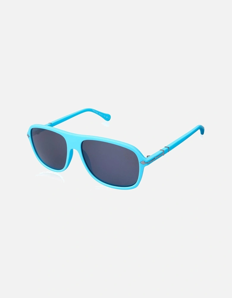 Acetate Bracelet Blue Dial Watch Unisex Sunglasses