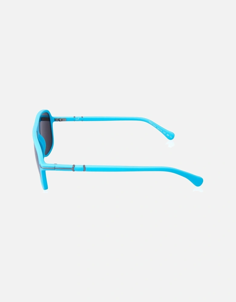 Acetate Bracelet Blue Dial Watch Unisex Sunglasses