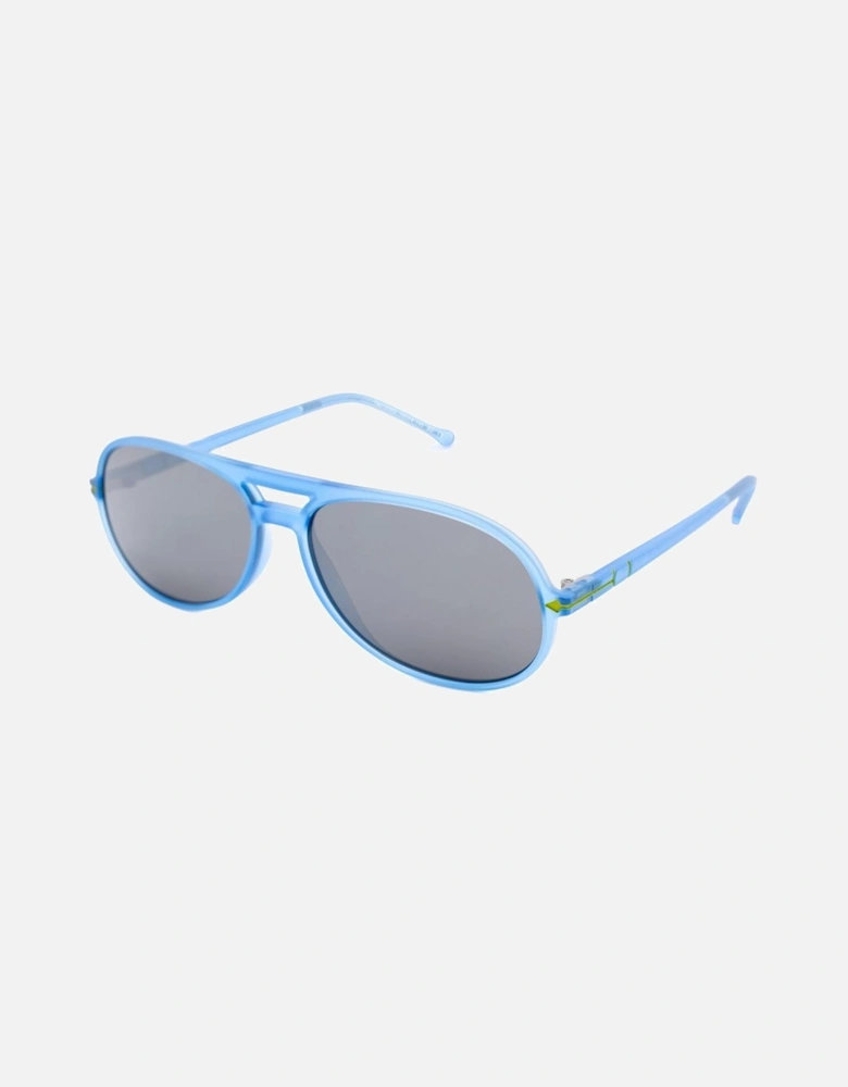 Acetate Bracelet Watch with Blue Dial Unisex Sunglasses