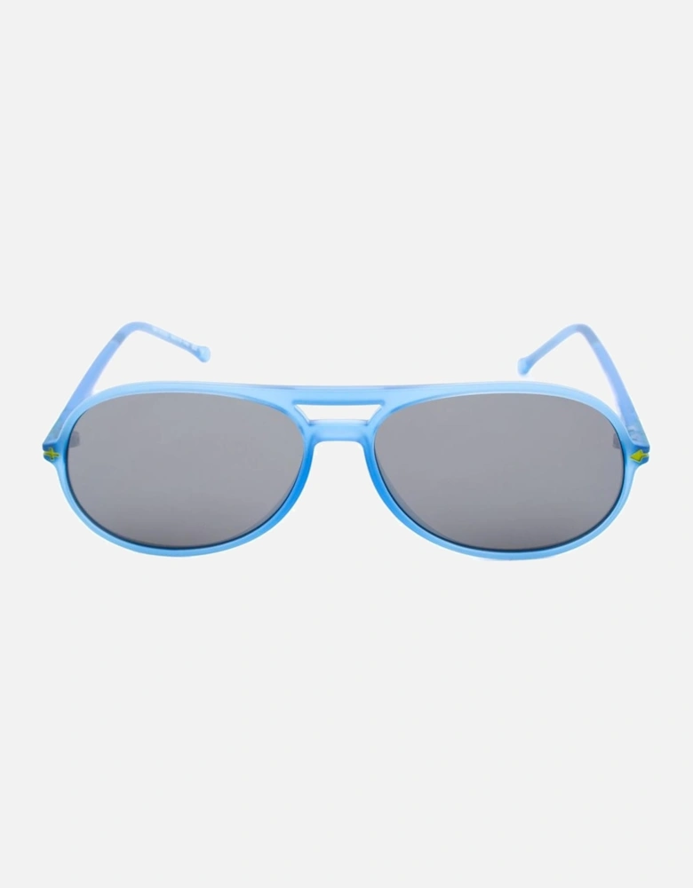 Acetate Bracelet Watch with Blue Dial Unisex Sunglasses
