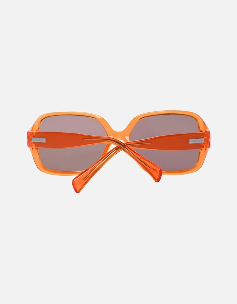 Rectangular Plastic Case Dial with UV Protection Women - Orange