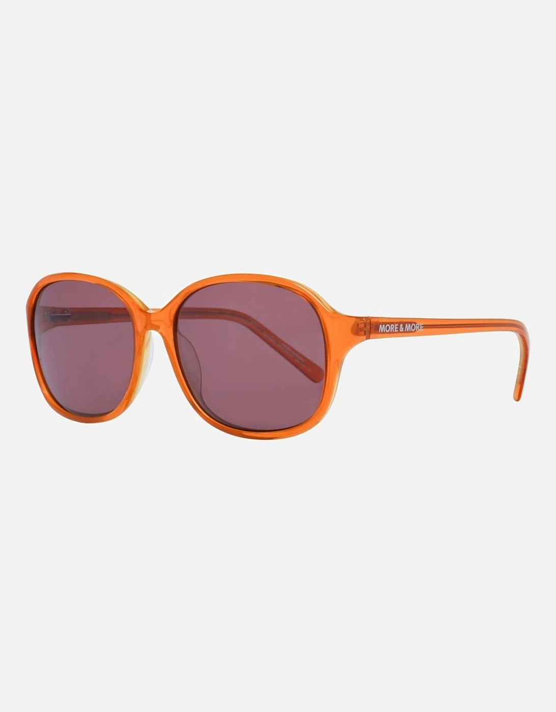 Oval Frame Plastic Bracelet Watch with Orange Dial Women Sunglasses, 4 of 3