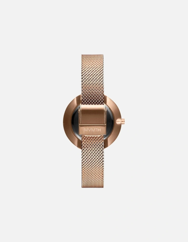 Stainless Steel Pink Quartz Analog Watch Women - Multicolor Watches
