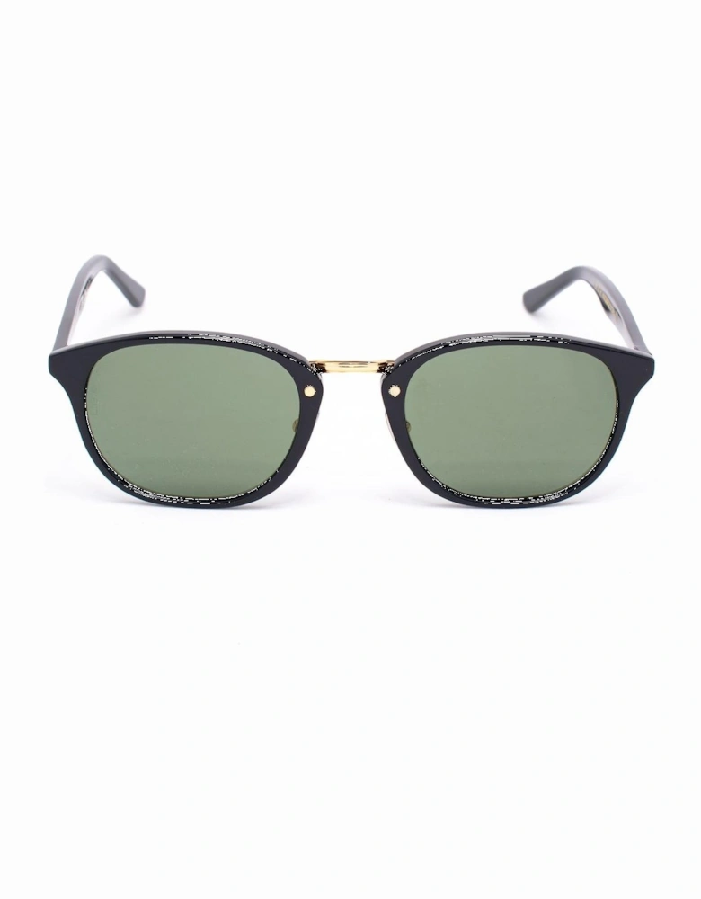 Acetate Bracelet Black Dial Watch Women Sunglasses