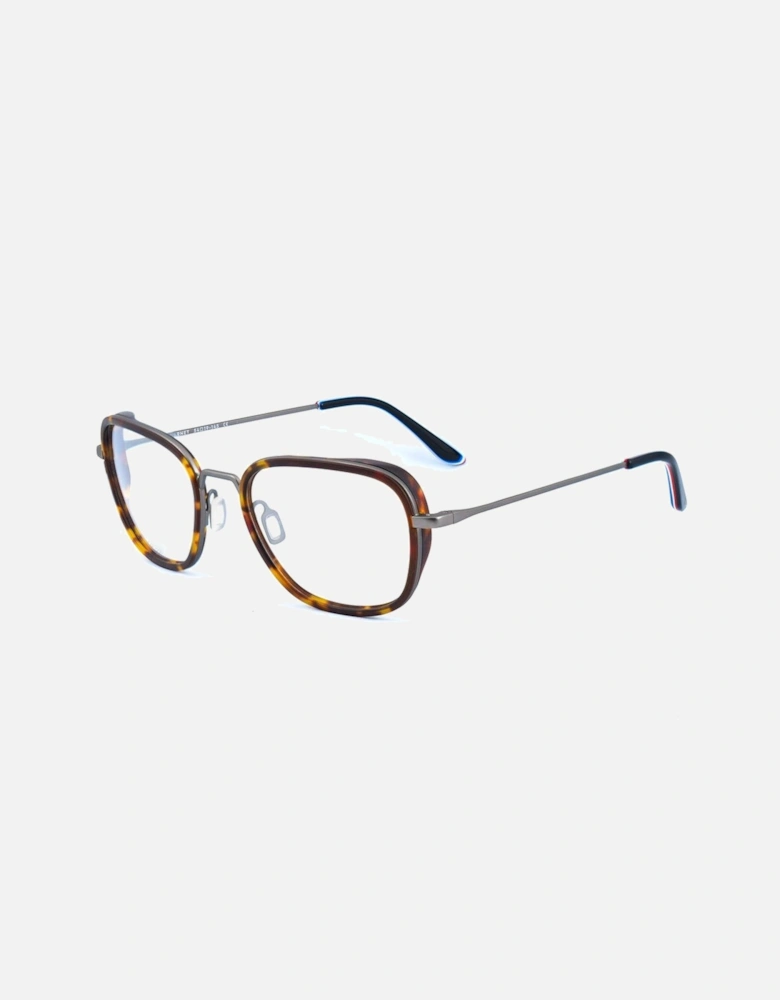 Stainless Steel Solar Frame Sunglasses Unisex - Brown
