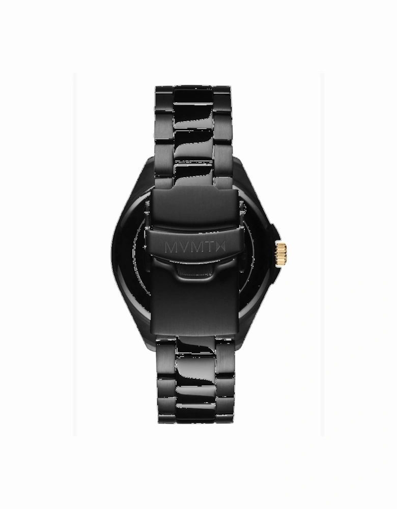 Stainless Steel Quartz Analog Watch Women - Black Watches