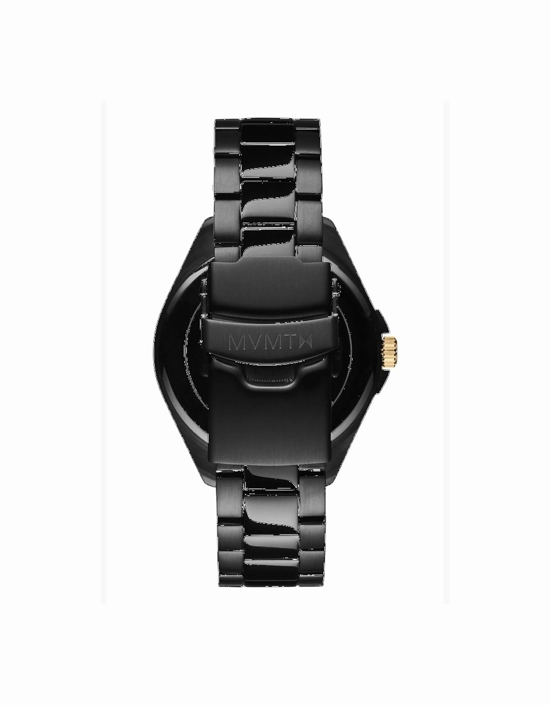 Stainless Steel Quartz Analog Watch Women - Black Watches