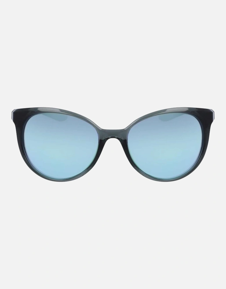 Mirror Blue UV Filter Sunglasses Women - Gray