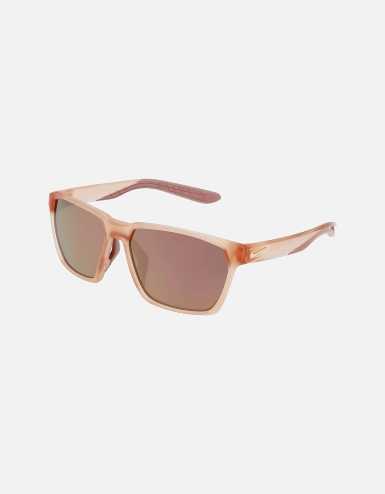 Injected Sunglasses with Brown Filter 3 Lens Unisex - Red
