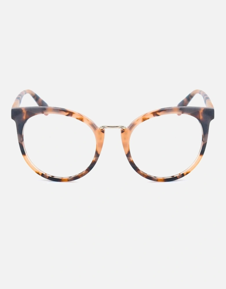 Acetate Bracelet Brown Dial Watch Women Frames
