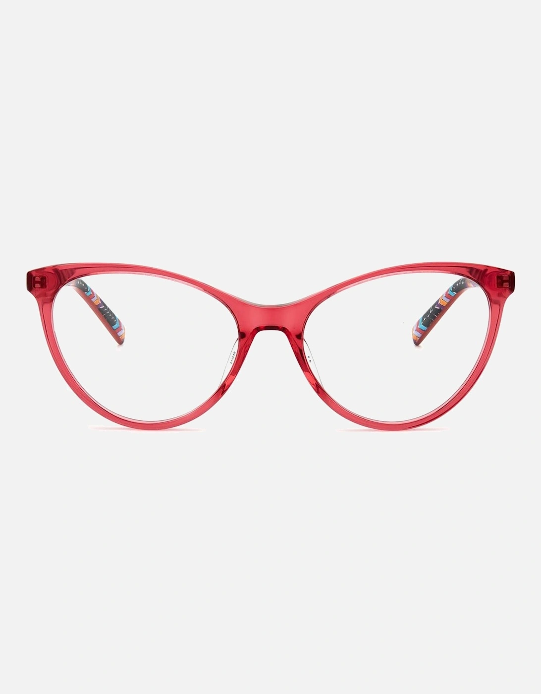 Acetate Bracelet Cherry Dial Watch Women - Red Frames