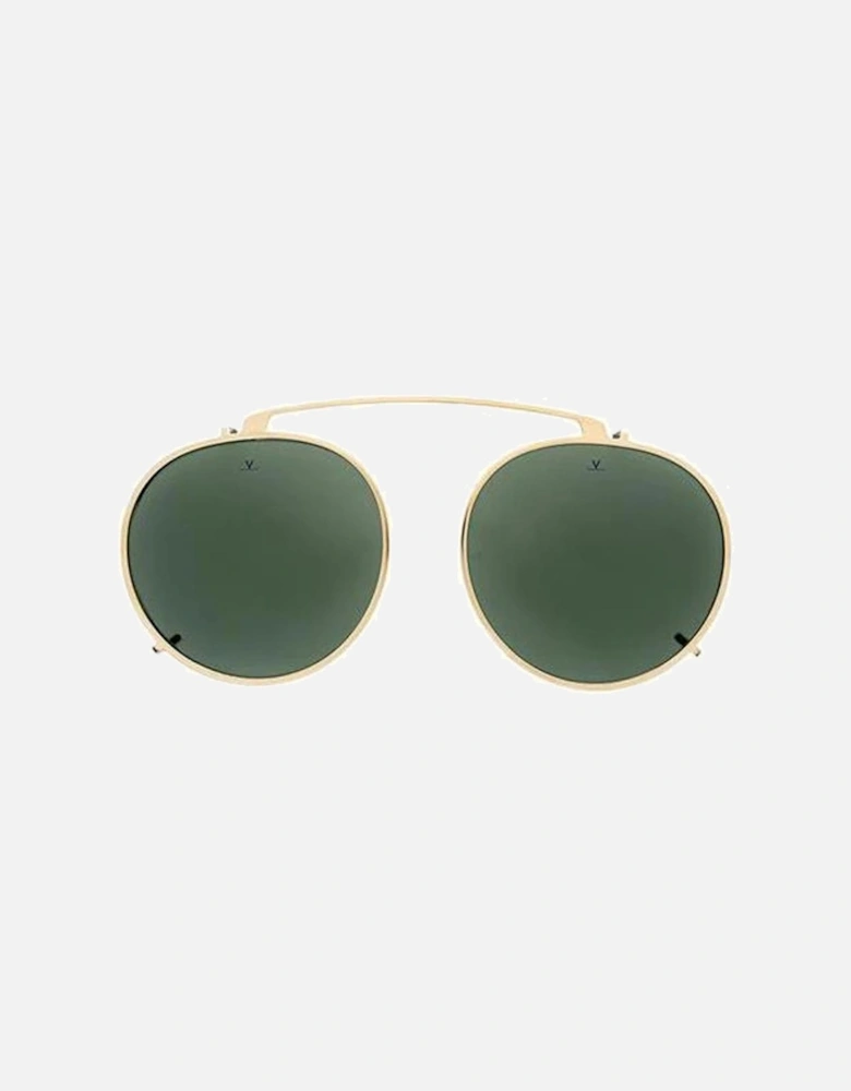 Metal Bracelet Golden Dial Watch Unisex Frames