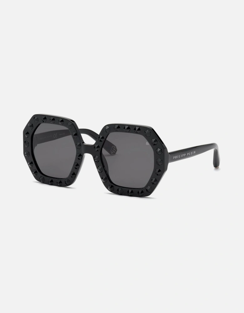 Acetate Cat-Eye Sunglasses Women - Black
