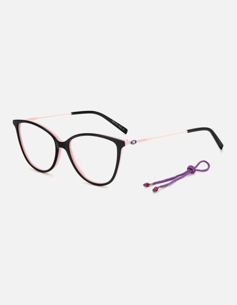 Acetate Bracelet Black Dial Watch Women Frames