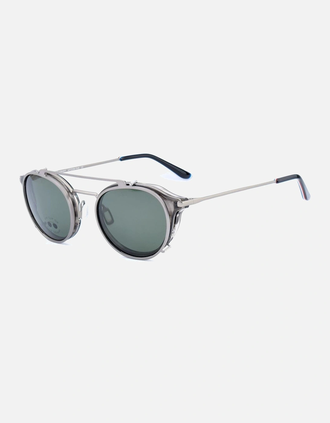 Stainless Steel Solar Frame Sunglasses Attachment Unisex - Gray, 4 of 3