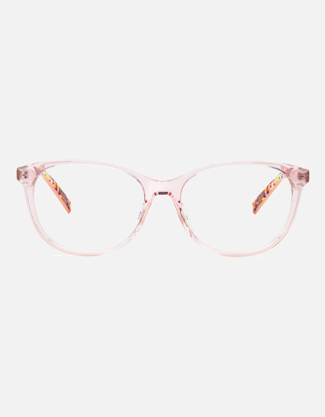 Acetate Bracelet Watch with Pink Dial Women - Multicolor Frames