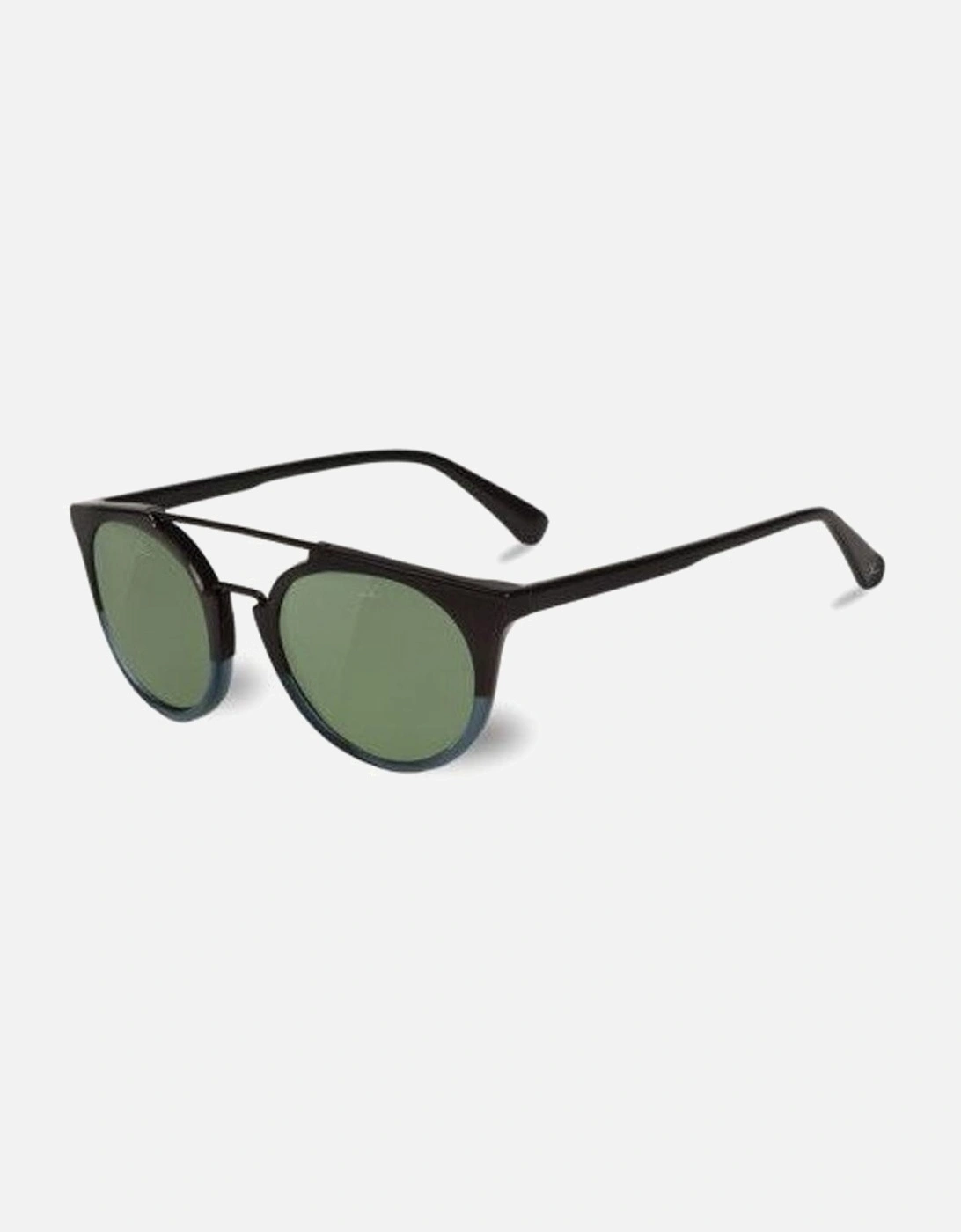 Acetate Bracelet Watch with Green Glass Unisex - Black Sunglasses, 2 of 1