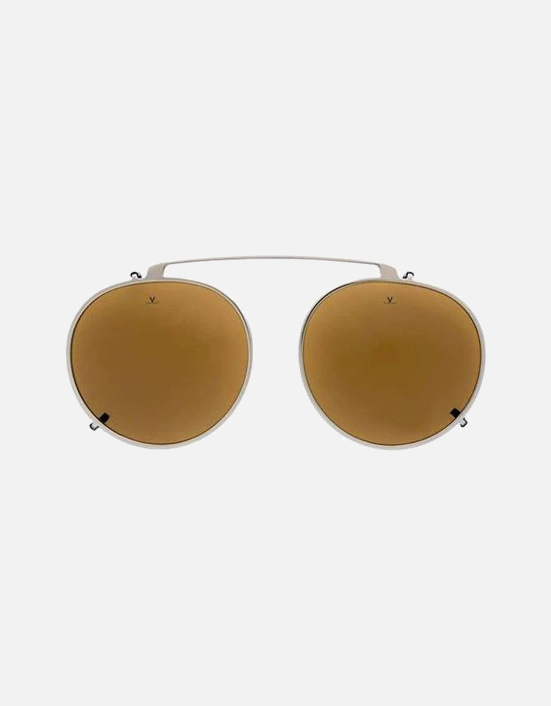 Metal Case Golden Dial Watch Unisex Frames, 2 of 1