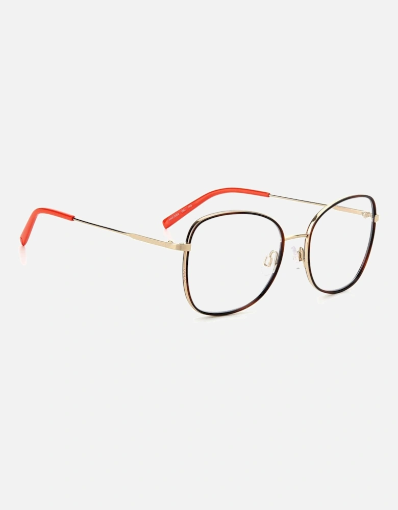 Metal Bracelet Golden Dial Watch Women Frames