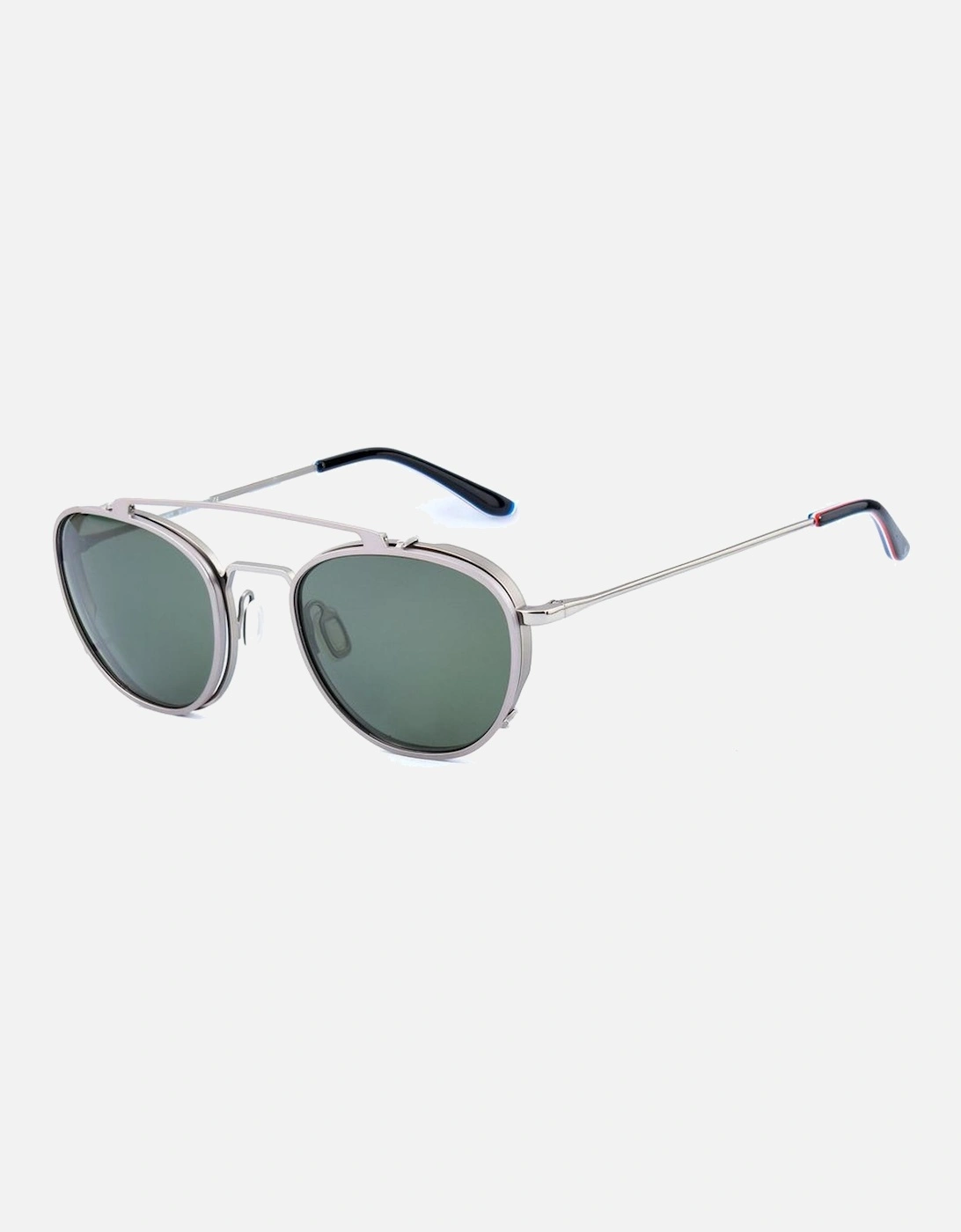 Stainless Steel Solar Frame Clip-On Sunglasses Unisex - Gray, 4 of 3