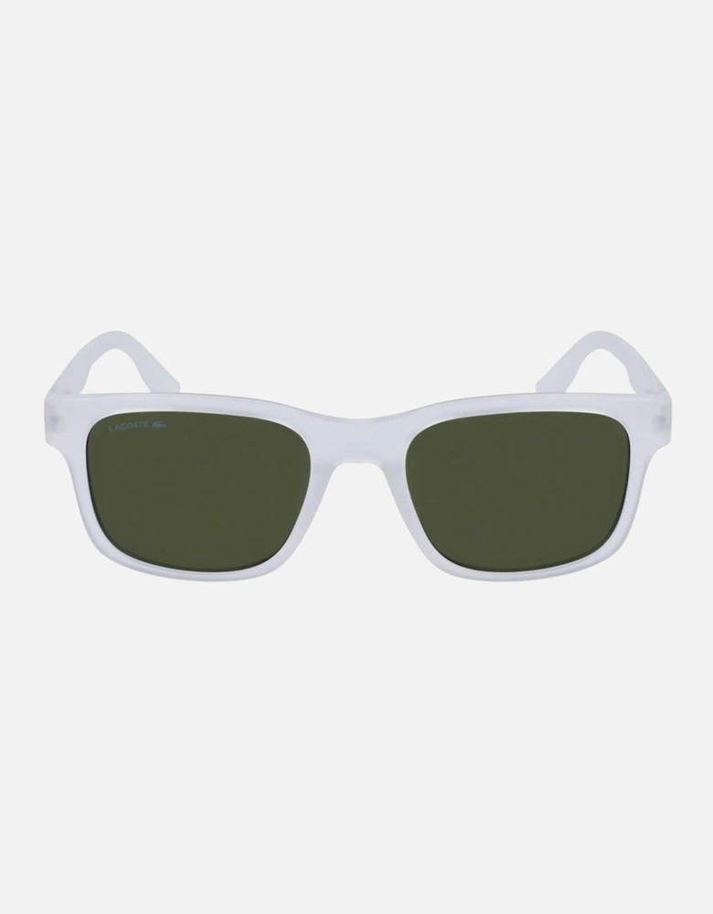 Transparent Dial Bio-Injected Bracelet Watch Unisex Sunglasses
