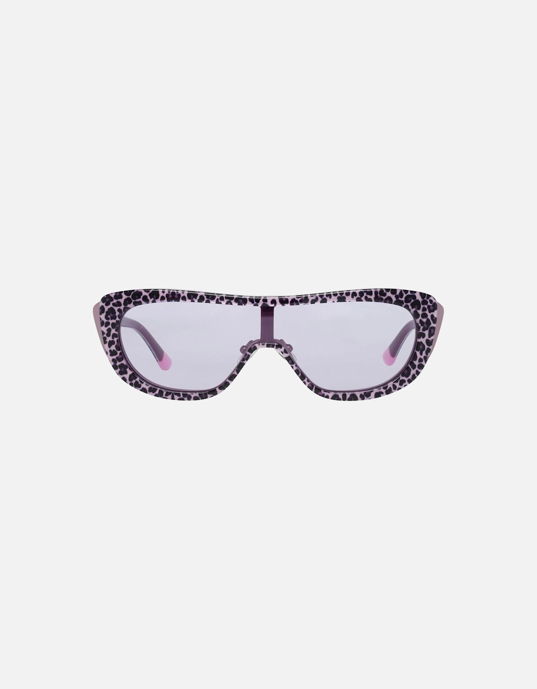 Plastic Mono Lens UVB Resistant Watch Women - Purple Sunglasses