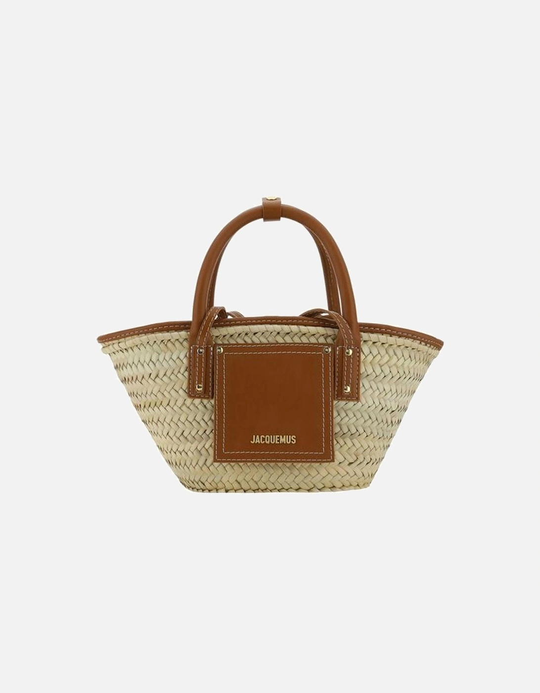 Le Panier Small Raffia Tote Women Beige Shoulder Bags, 7 of 6