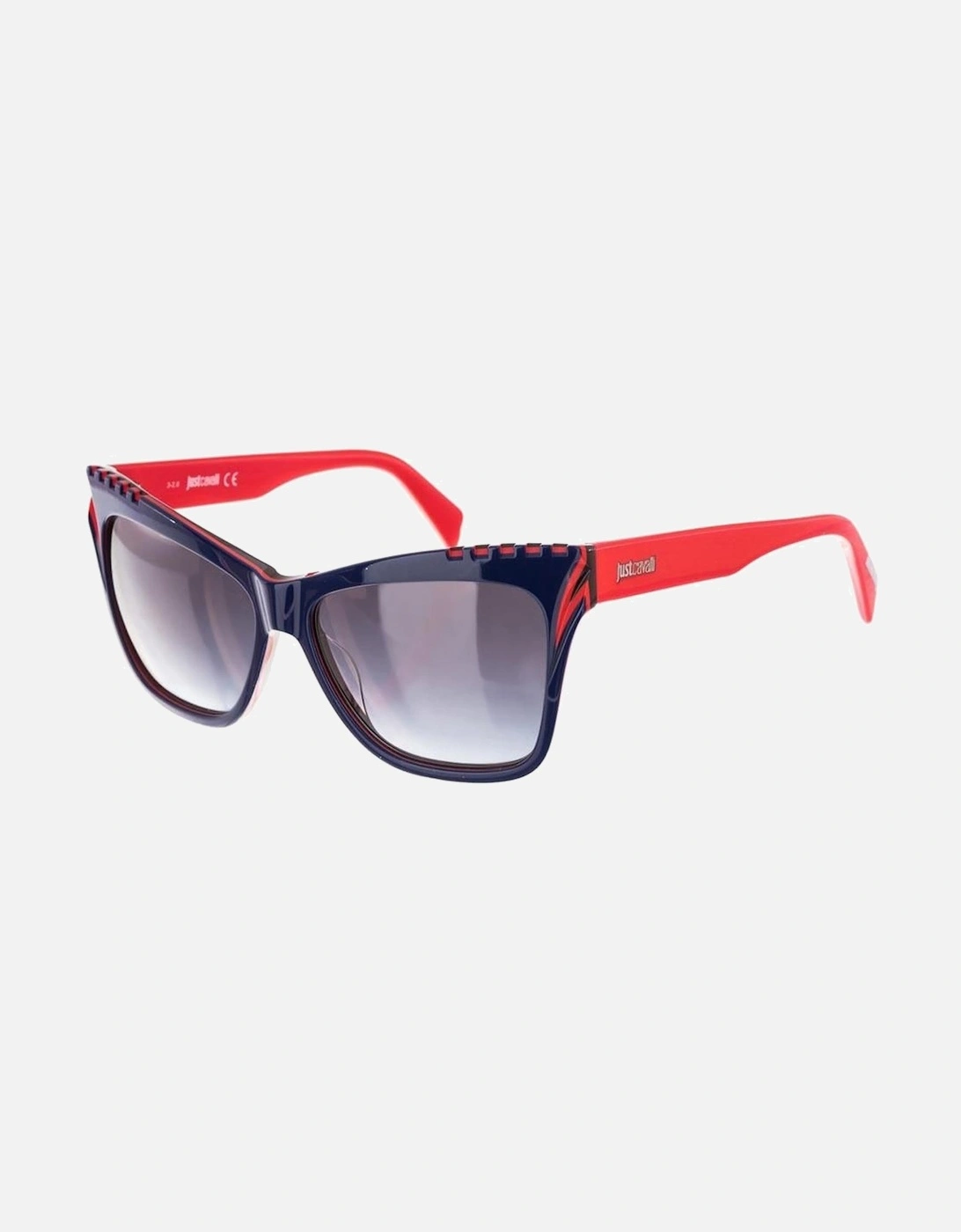 Plastic Bracelet Watch with Blue Red Dial Women - Bicolor Sunglasses, 2 of 1
