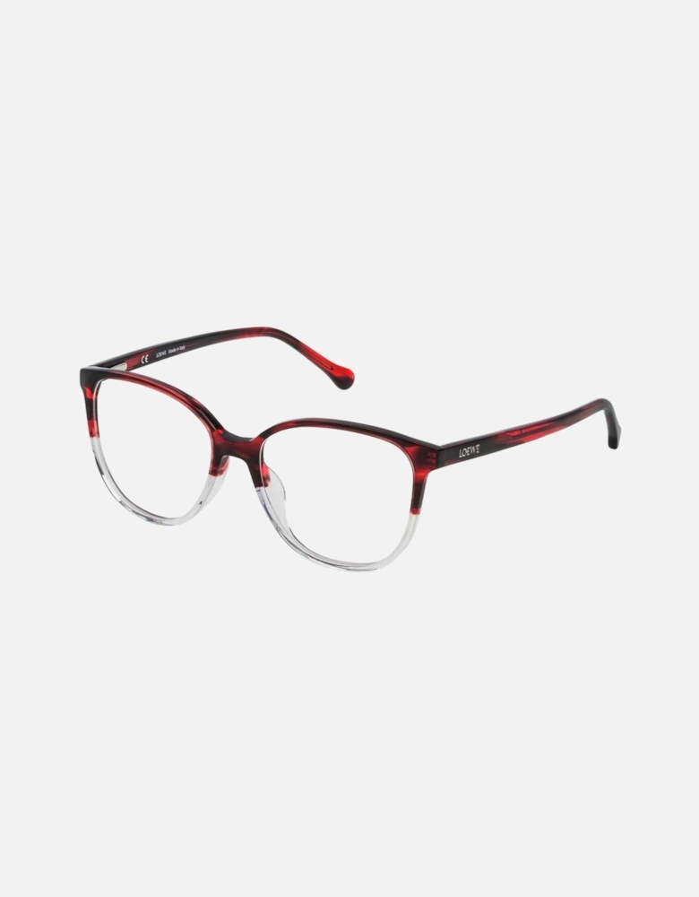 Acetate Bracelet Watch with Bright Red Dial Women Frames