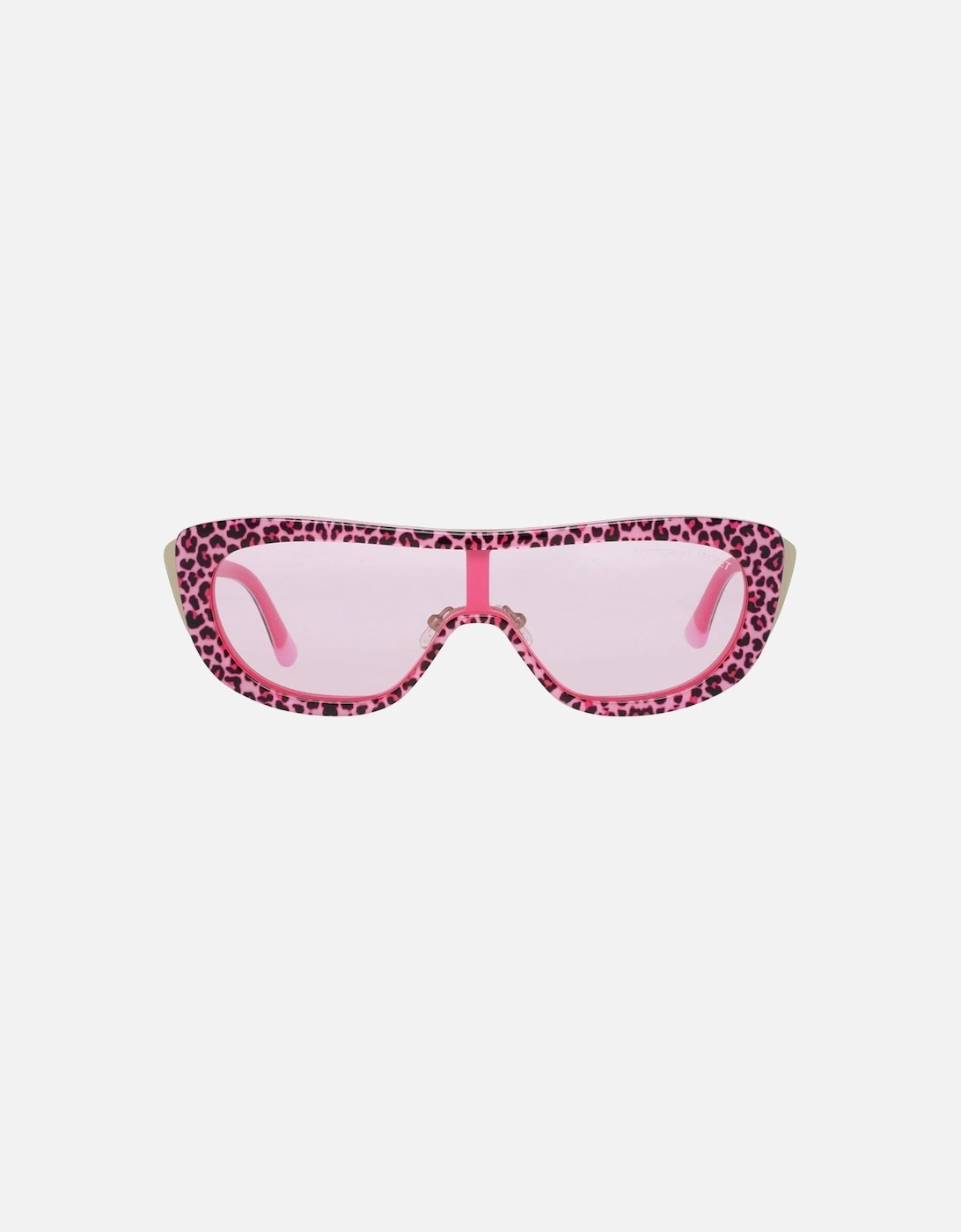 Plastic Bracelet Mono Lens Watch Women - Pink Sunglasses